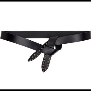 ISABEL MARANT Studded Leather Belt size M